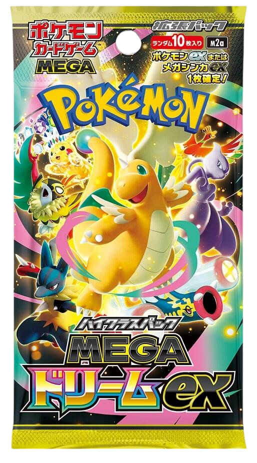 Бустер Pokémon TCG: Mega Dream EX (Японське видання) | Booster Shop